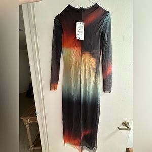 Brand new Zara mesh dress